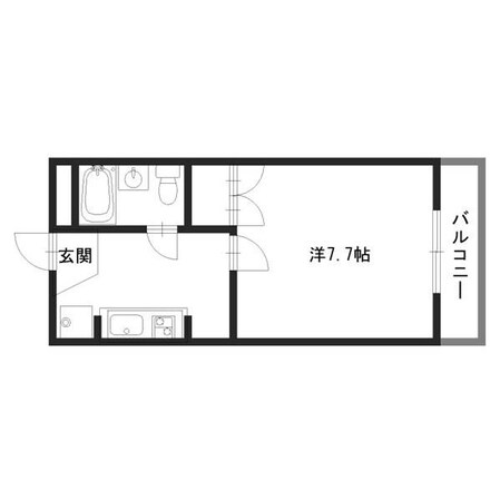 K・X御立の物件間取画像